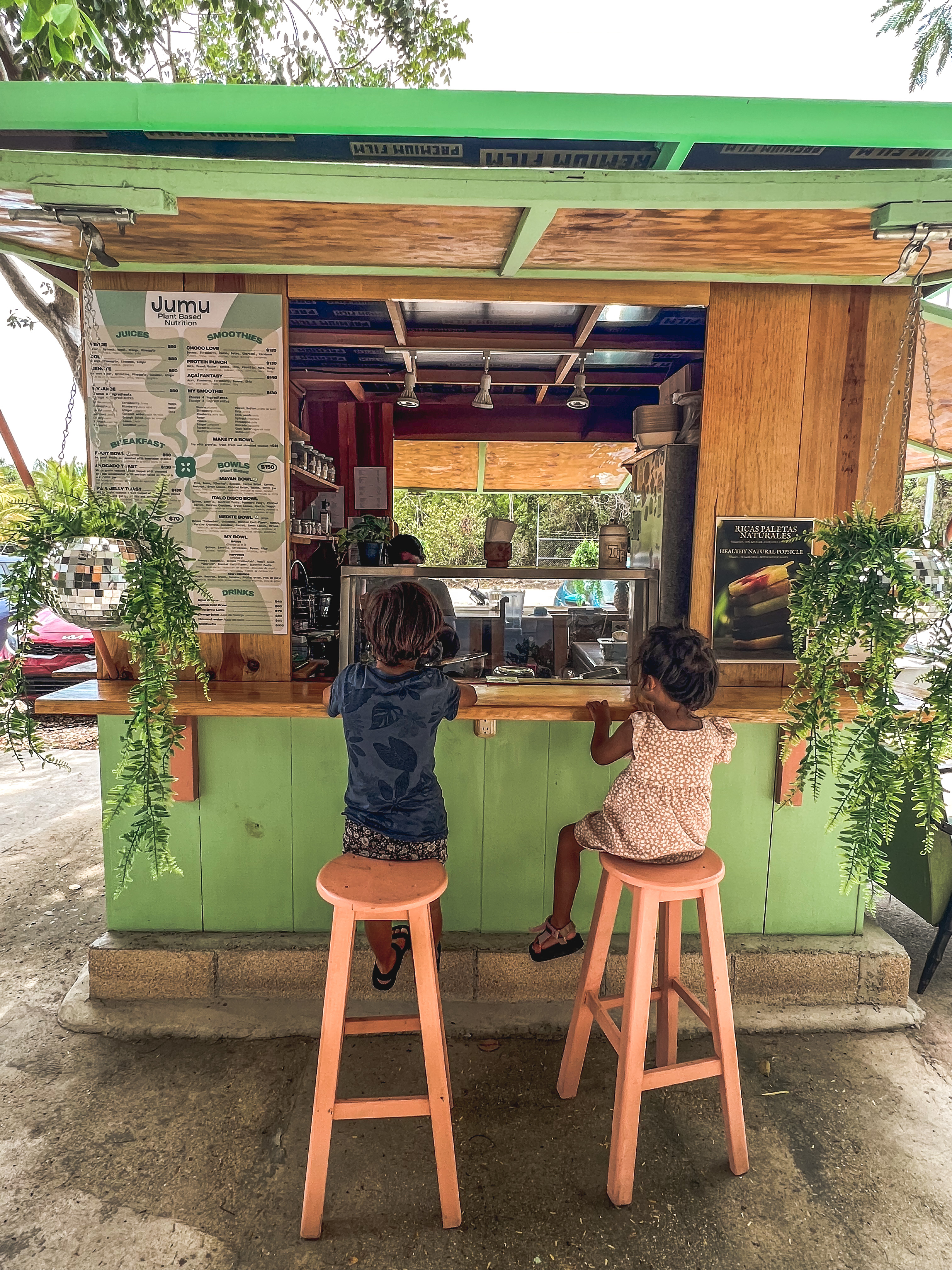 bacalar met kinderen